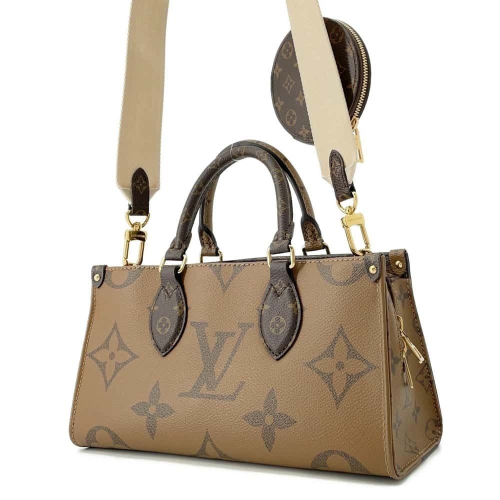 Louis Vuitton Shoulder OnTheGo EW Bag Monogram Reverse Giant